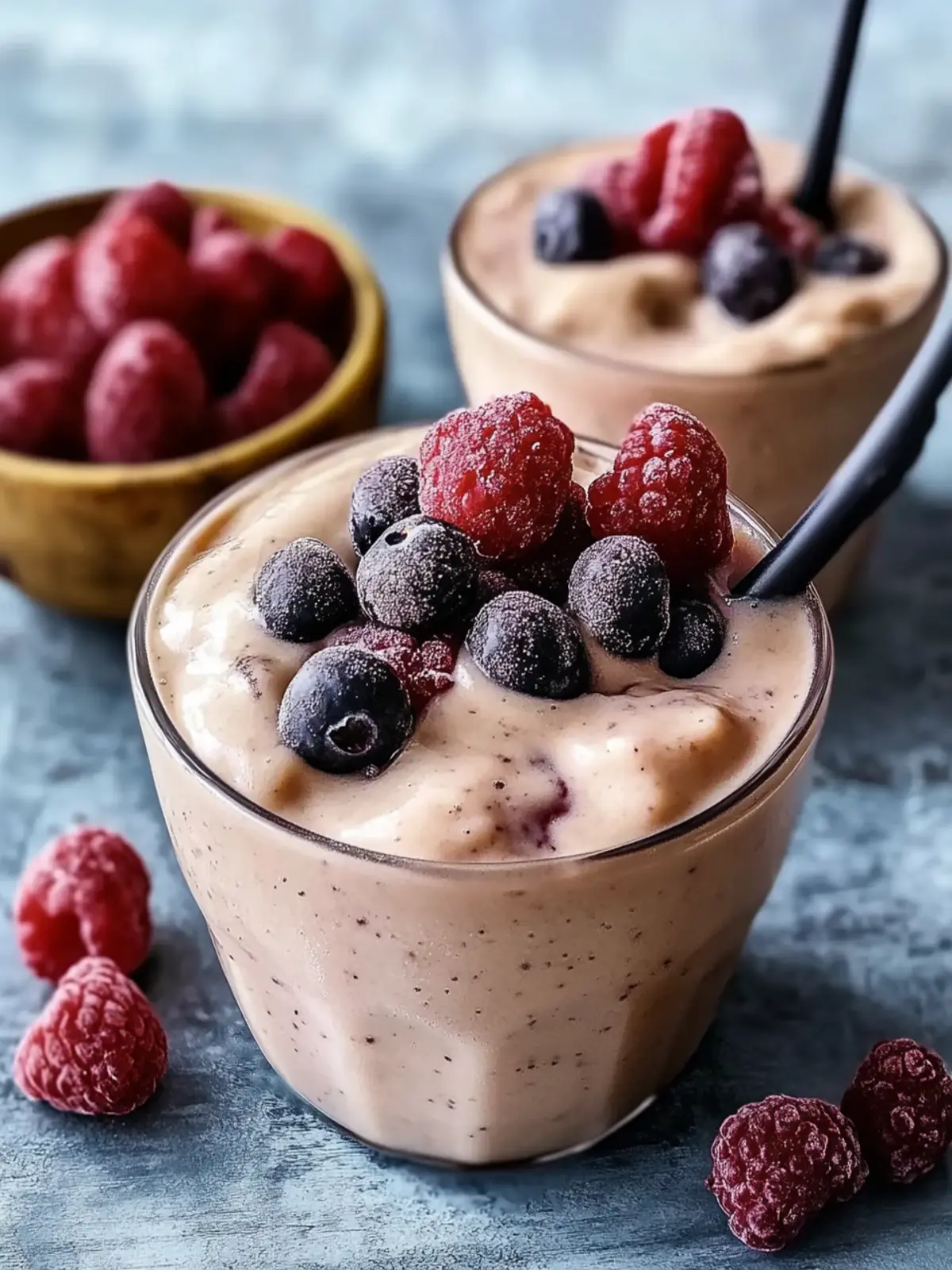 Plätzchenteig-Smoothie-Schale für ein gesundes Frühstücks-Highlight 4 Plätzchenteig-Smoothie-Schale