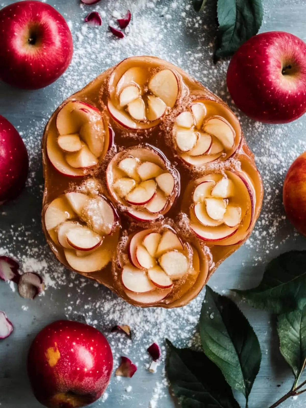 Apfelrosen aus Blätterteig: Einfache Kunstwerke fürs Dessert 4 Apfelrosen aus Blätterteig