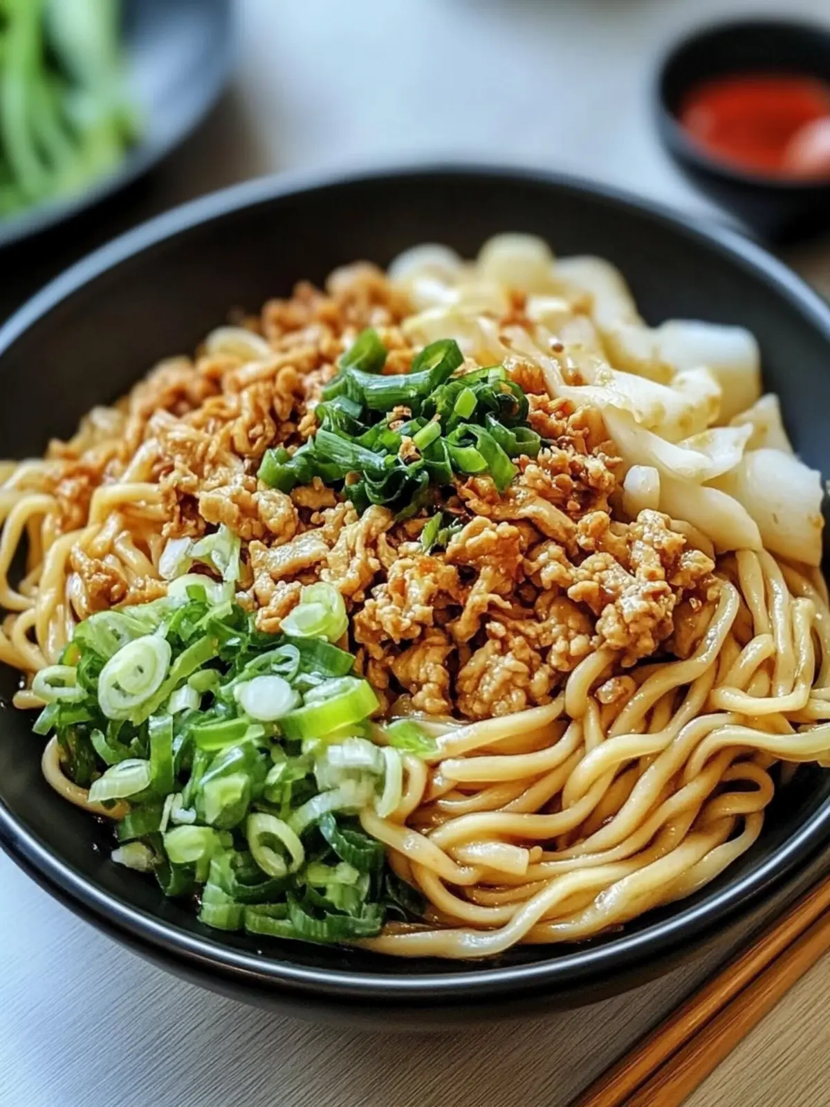 Alltägliche Hokkien-Nudeln: Schnelles Familien-Stir-Fry Vergnügen 4 Alltägliche Hokkien-Nudeln