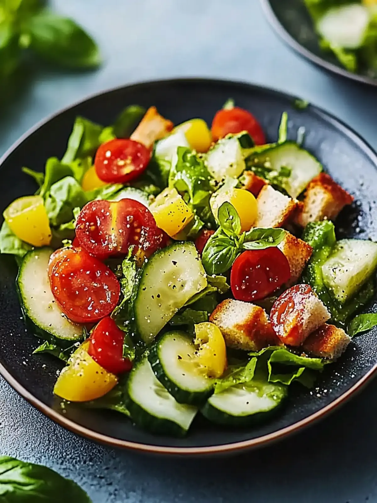 Gemischter Salat einfach: Lecker, frisch und blitzschnell zubereitet 3 Gemischter Salat einfach