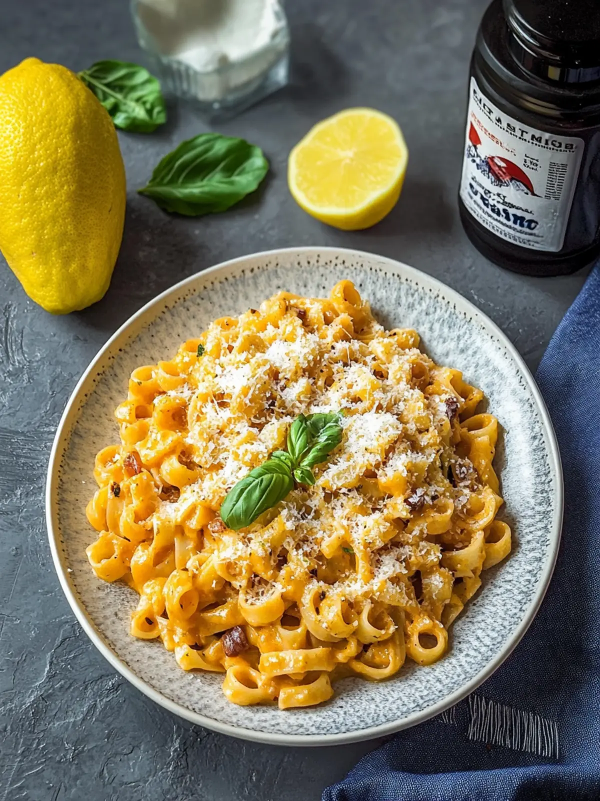 Fantastische Zitronen-Basilikum-Pasta mit zartem Hähnchen 3 Fantastische Zitronen-Basilikum-Pasta