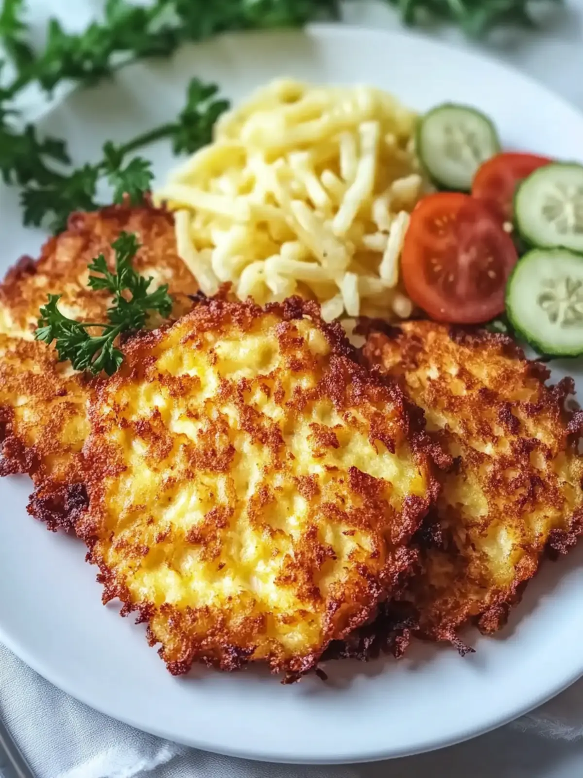 Krosse Kartoffelpuffer: Das perfekte Rezept für Gemütlichkeit 2 Kartoffelpuffer