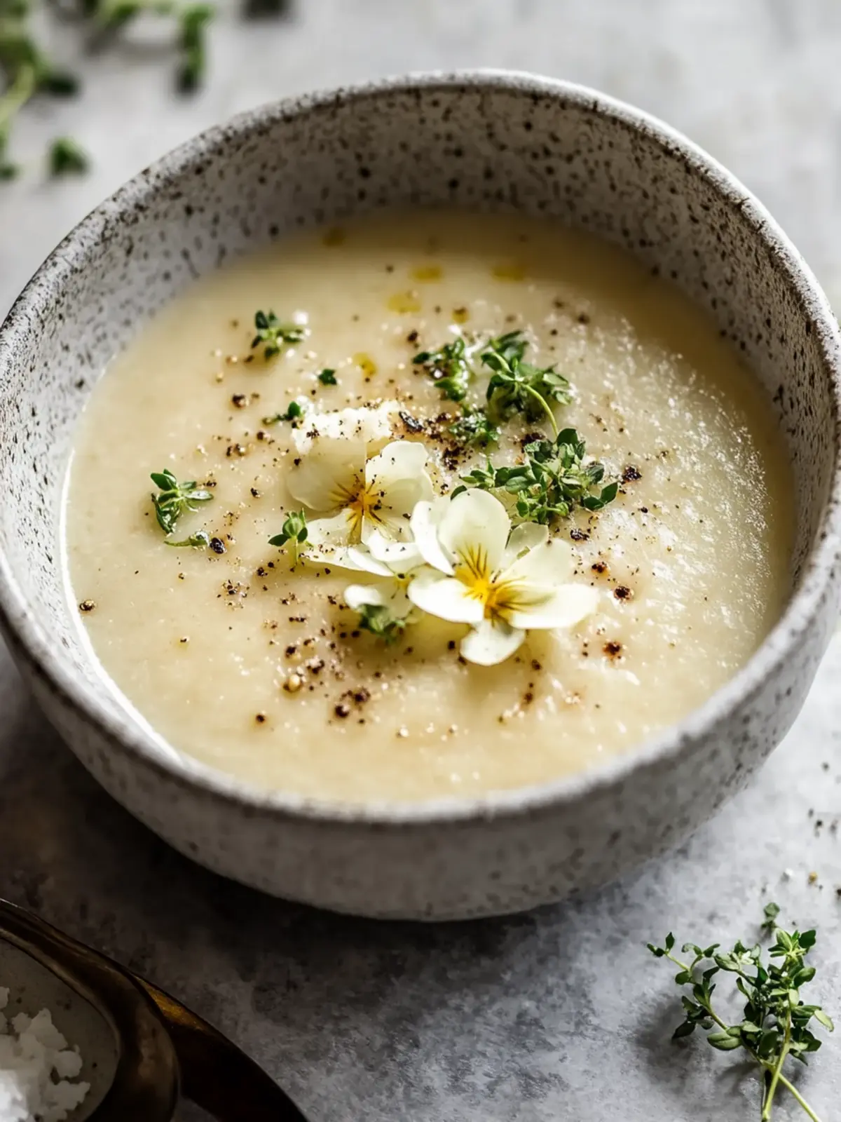 Cremige Blumenkohlsuppe – Einfache, gesunde Wohlfühlsuppe 3 Cremige Blumenkohlsuppe