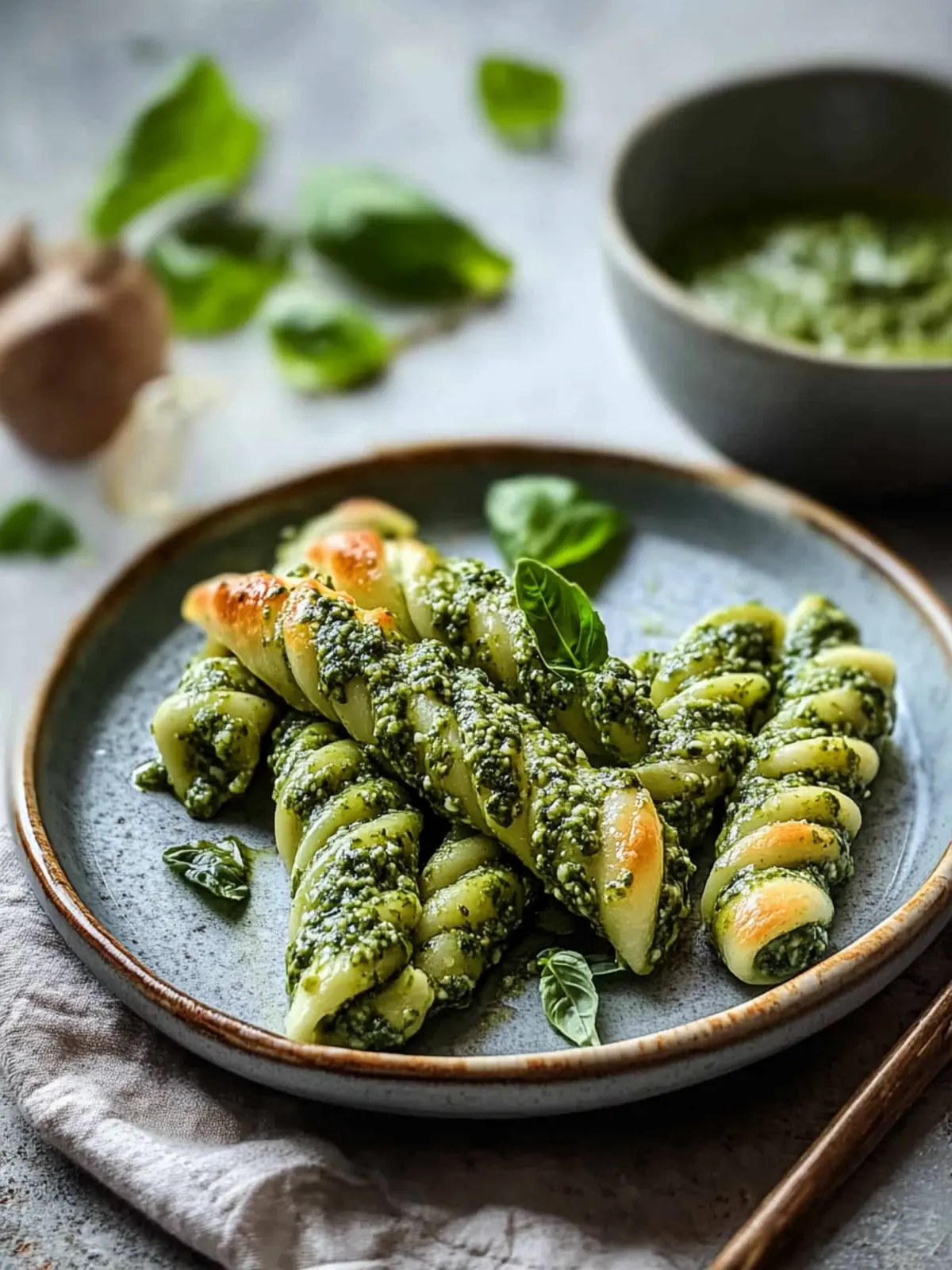 Pesto-Drehungen: Einfache, köstliche Snacks für jeden Anlass 2 Pesto-Drehungen