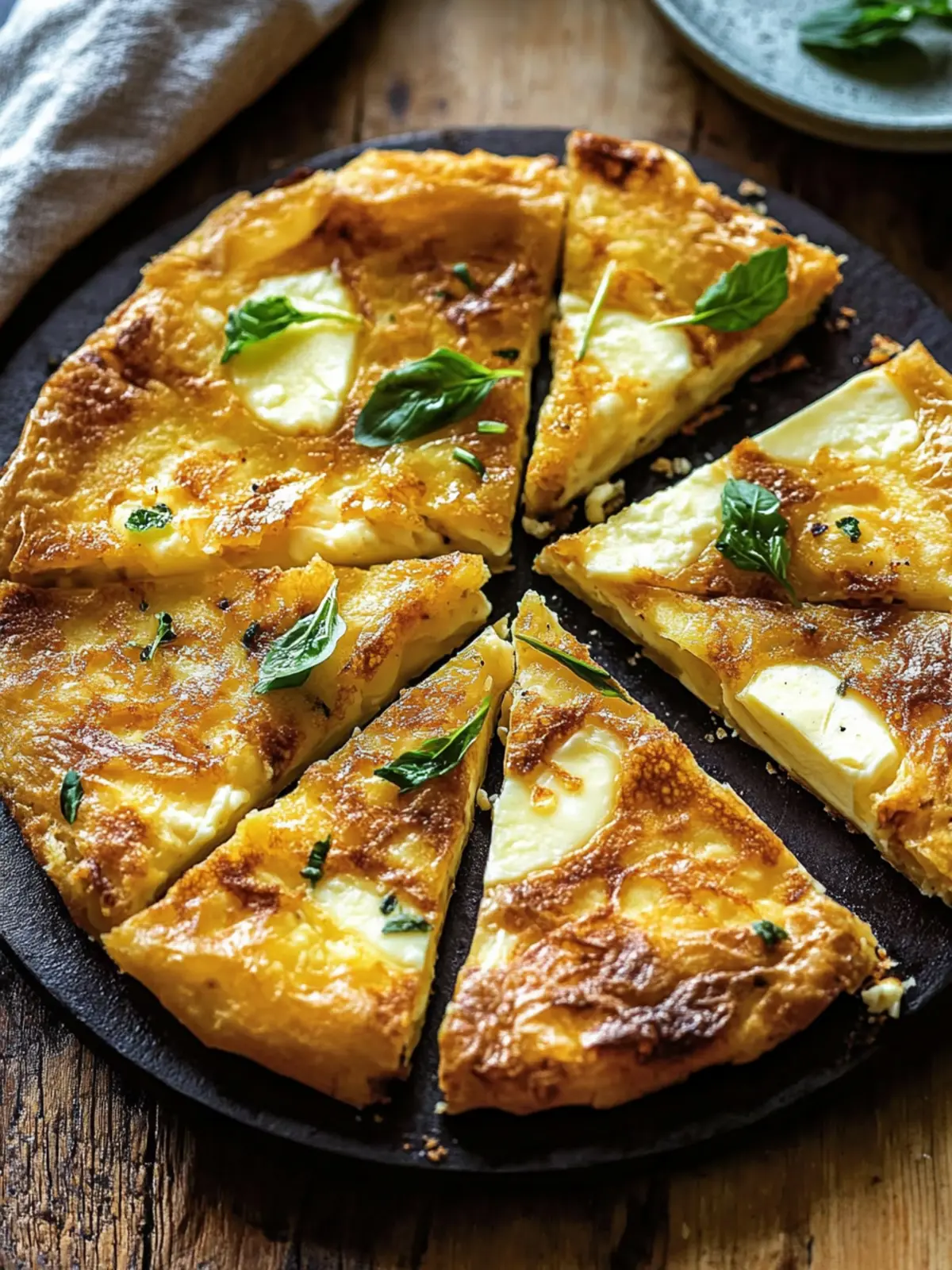 Kartoffel-Frittata mit Taleggio-Käse für jeden Anlass genießen 4 Kartoffel-Frittata mit Taleggio-Käse