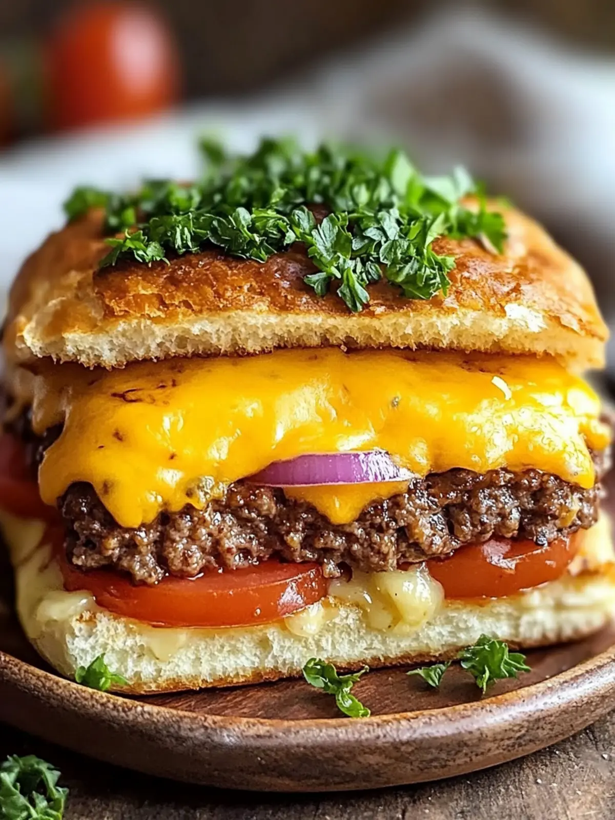 Low Carb Cheeseburger-Auflauf