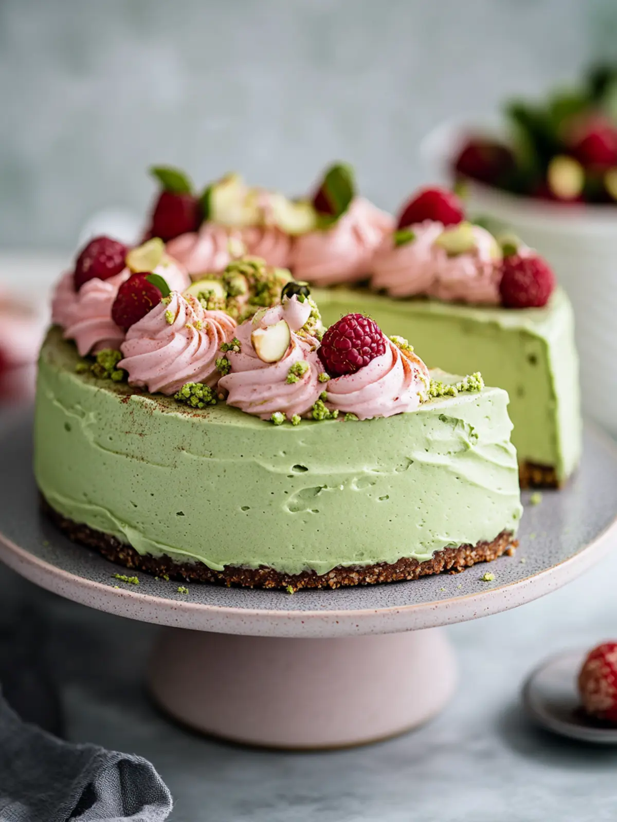 Delightful Erdbeer Matcha Kuchen für süße Genussmomente 5 Delightful Erdbeer Matcha Kuchen