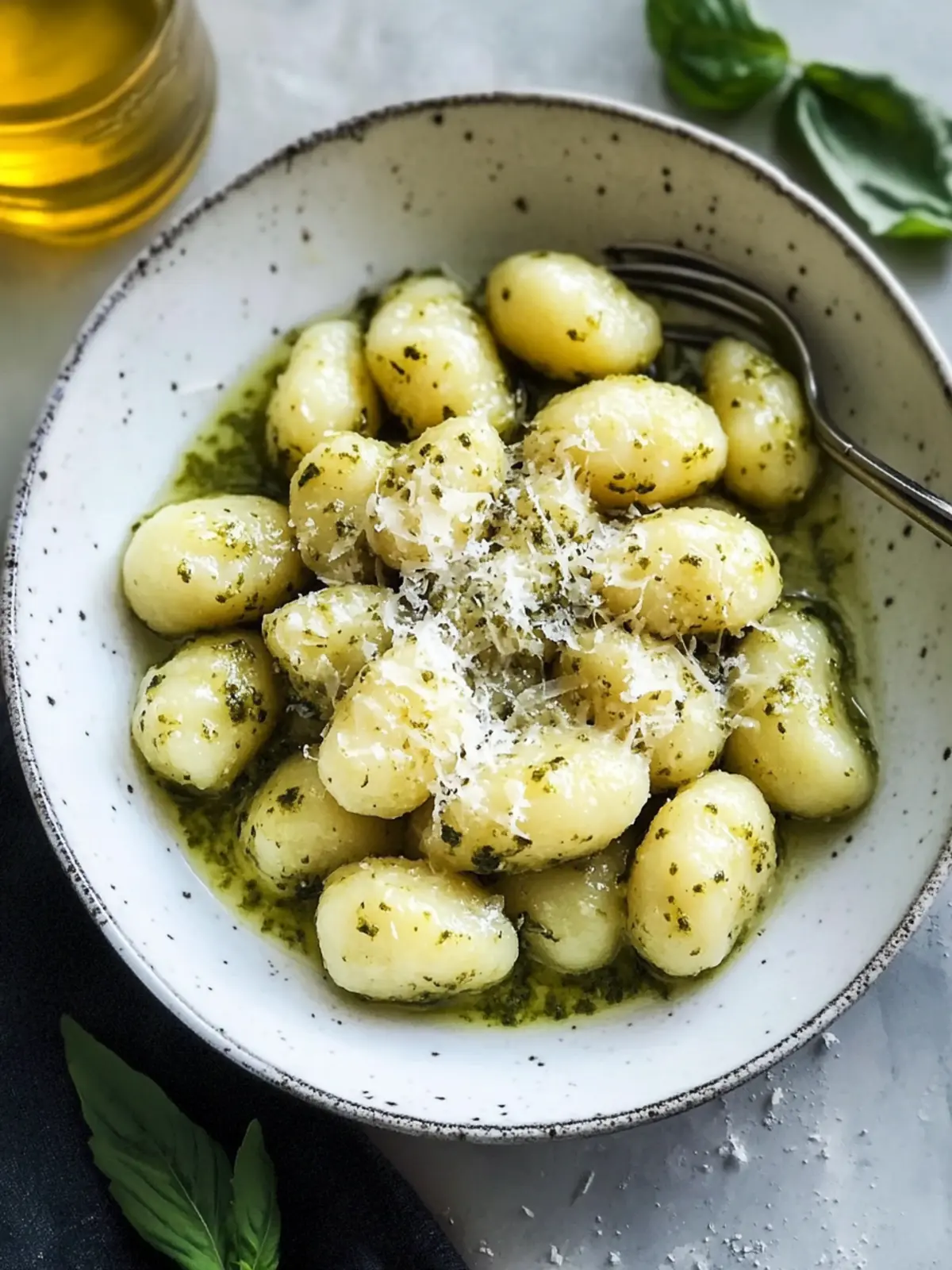 Cremige Pesto-Gnocchi: Schneller Genuss für deine Familie 2 Cremige Pesto-Gnocchi