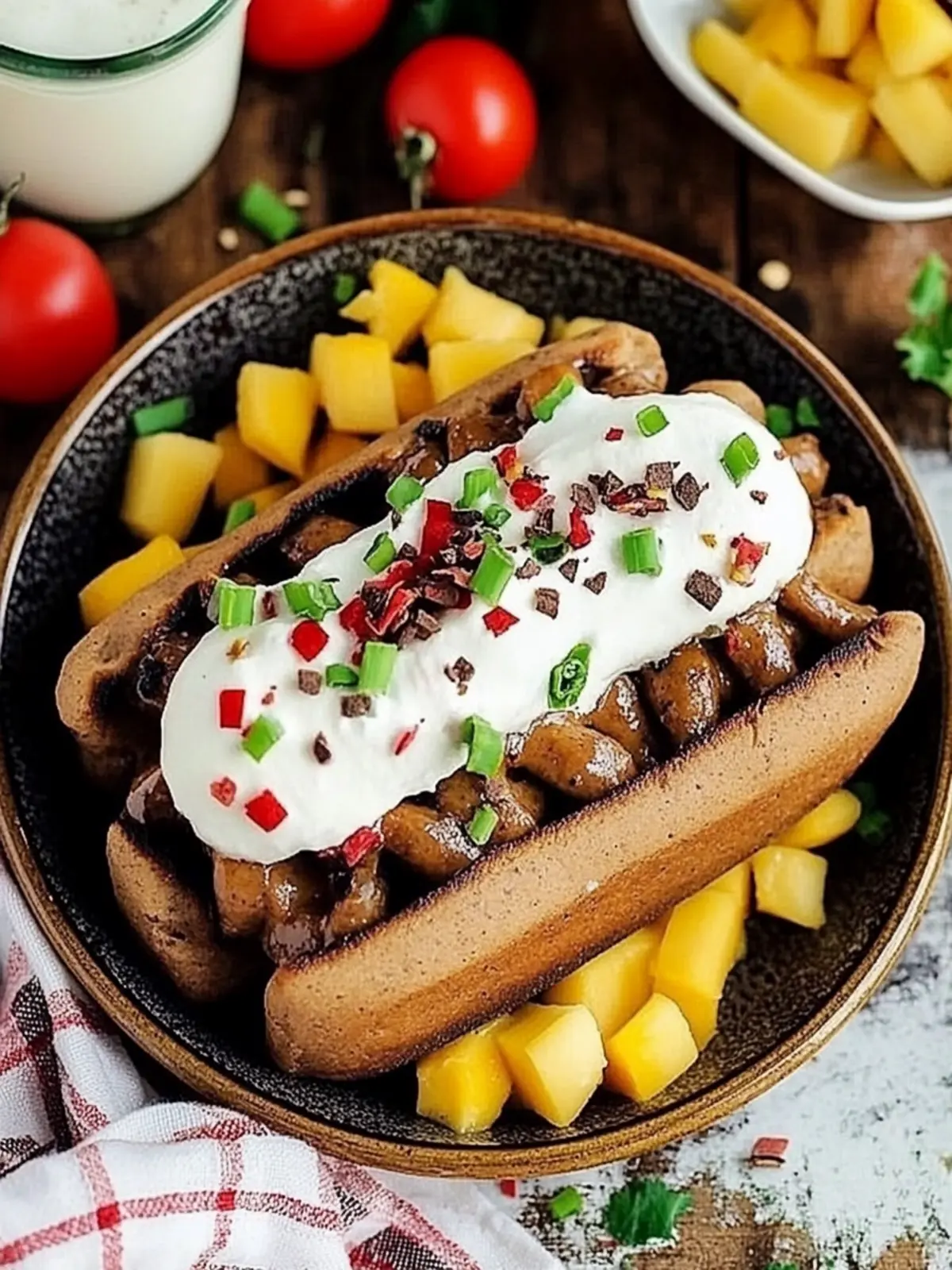 Schokoladenwaffeln: Fluffig, Schokoladig und Perfekt für Kids 4 Schokoladenwaffeln