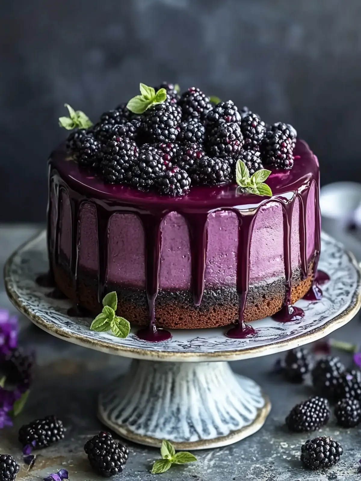 Brombeer-Gotik-Torte: Der himmlische Genuss für jeden Anlass 5 Brombeer-Gotik-Torte