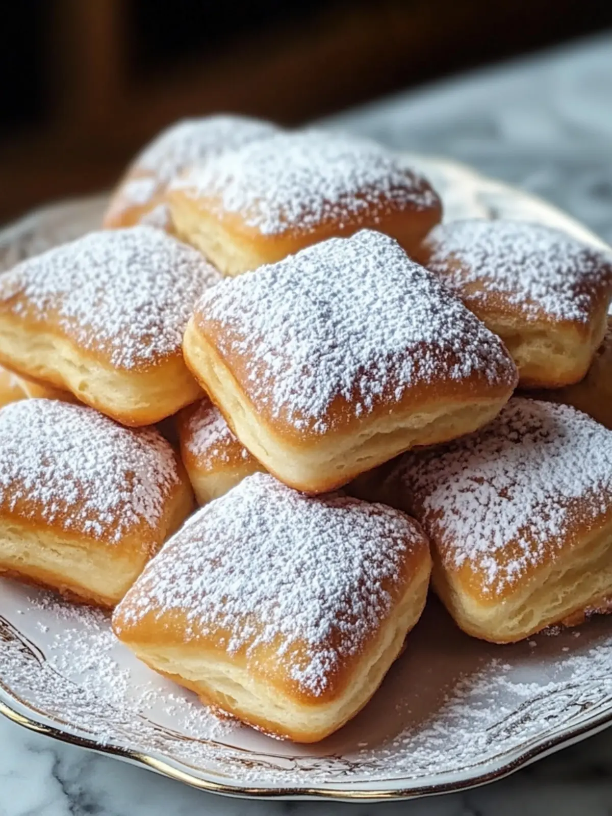 New Orleans-Stil Beignets
