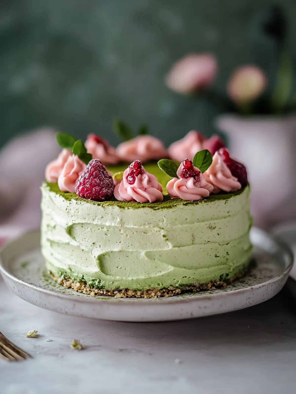 Delightful Erdbeer Matcha Kuchen für süße Genussmomente 4 Delightful Erdbeer Matcha Kuchen