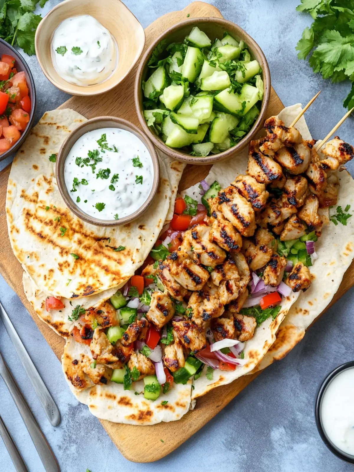 Gegrilltes Hühnchen Shawarma: Gesunde Bowls voller Geschmack 4 Gegrilltes Hühnchen Shawarma