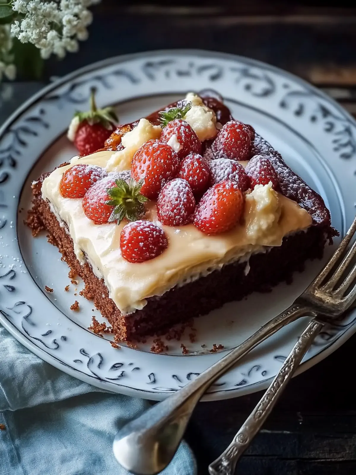 Klassische Texas Blechkuchen