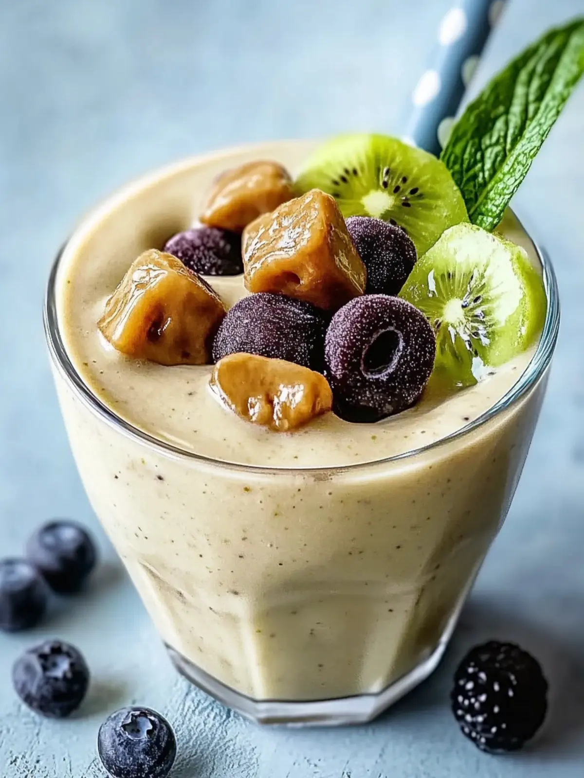 Plätzchenteig-Smoothie-Schale