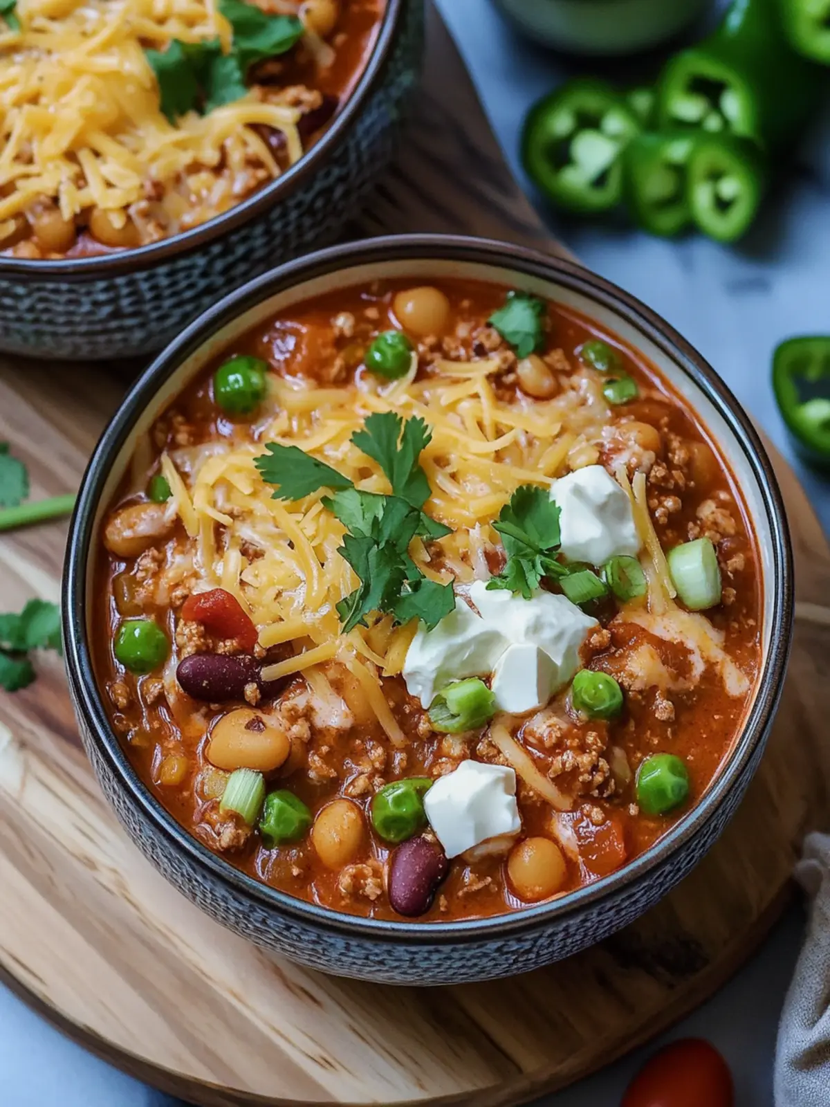 Buffalo-Hühnchen-Chili: Proteinreicher Genuss für jeden Tag 5 Buffalo-Hühnchen-Chili