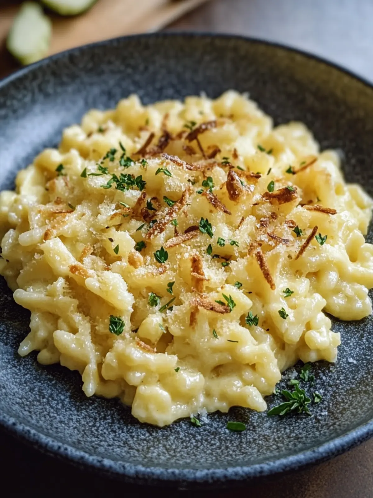 Käse-Spätzle mit gerösteten Zwiebeln – Herzhaft und einfach lecker 5 Käse-Spätzle mit gerösteten Zwiebeln