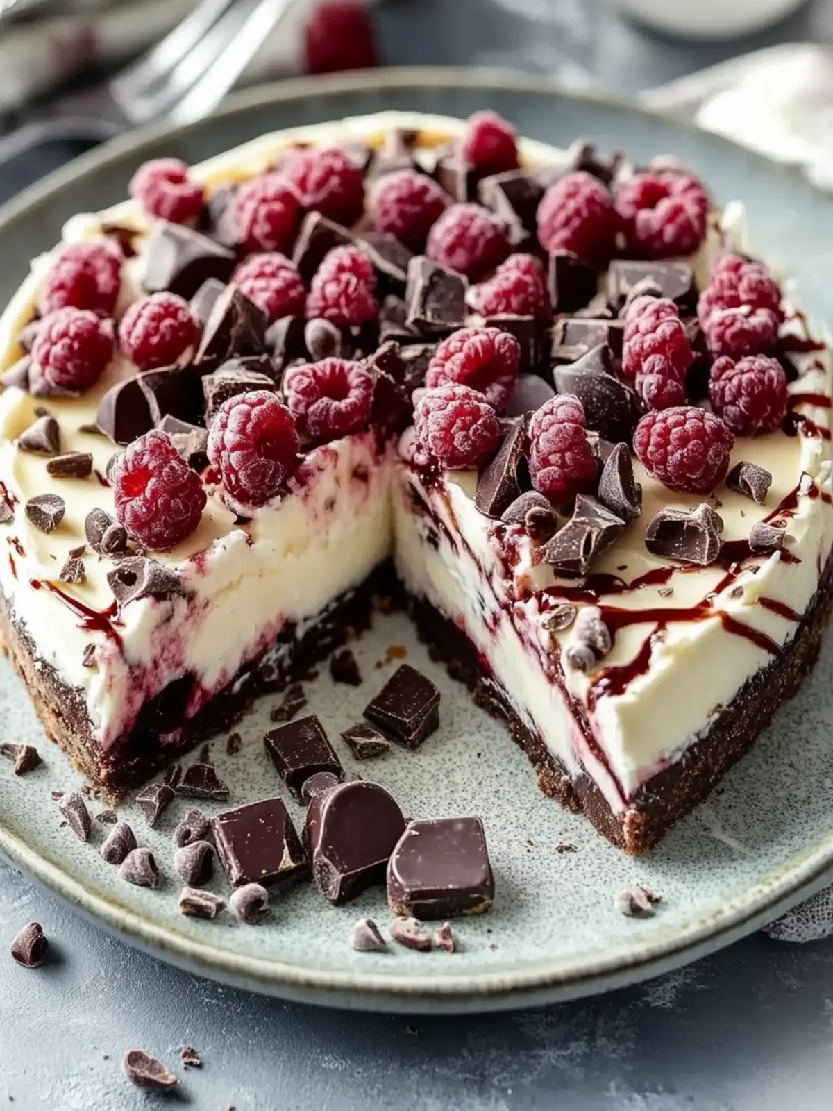 Ohne Backen Schokoladenstückchen Käsekuchen – Ein Genuss für alle 4 Ohne Backen Schokoladenstückchen Käsekuchen