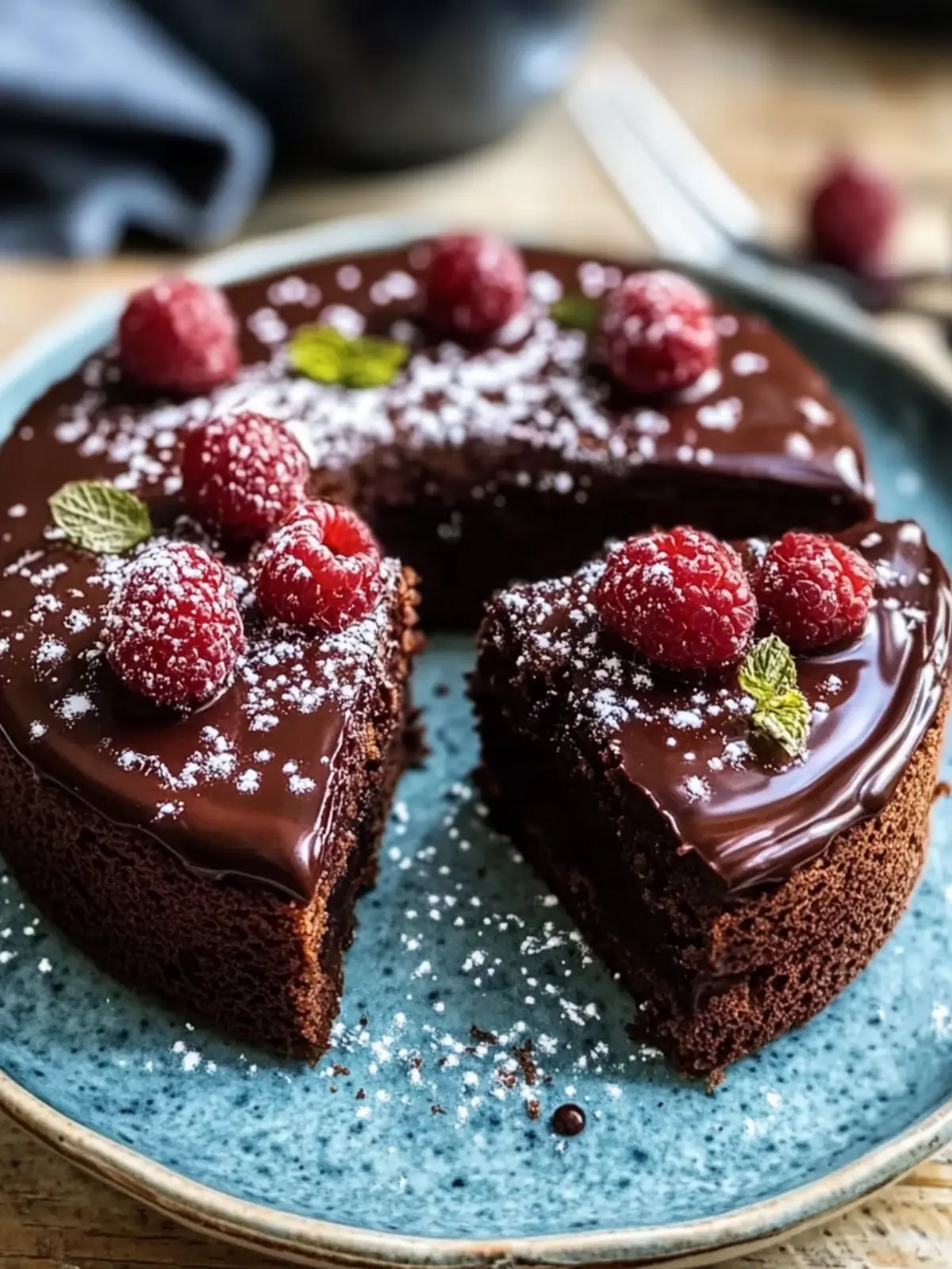 Feuchter, kleiner Schokoladenkuchen – Himmlischer Genuss für alle 4 Feuchter, kleiner Schokoladenkuchen