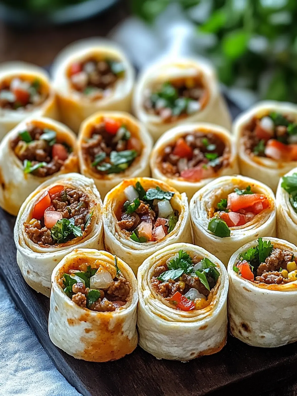 Leckere Taco Pinwheels für jeden Anlass: Schnelle Snack-Idee 2 Leckere Taco Pinwheels für jeden Anlass