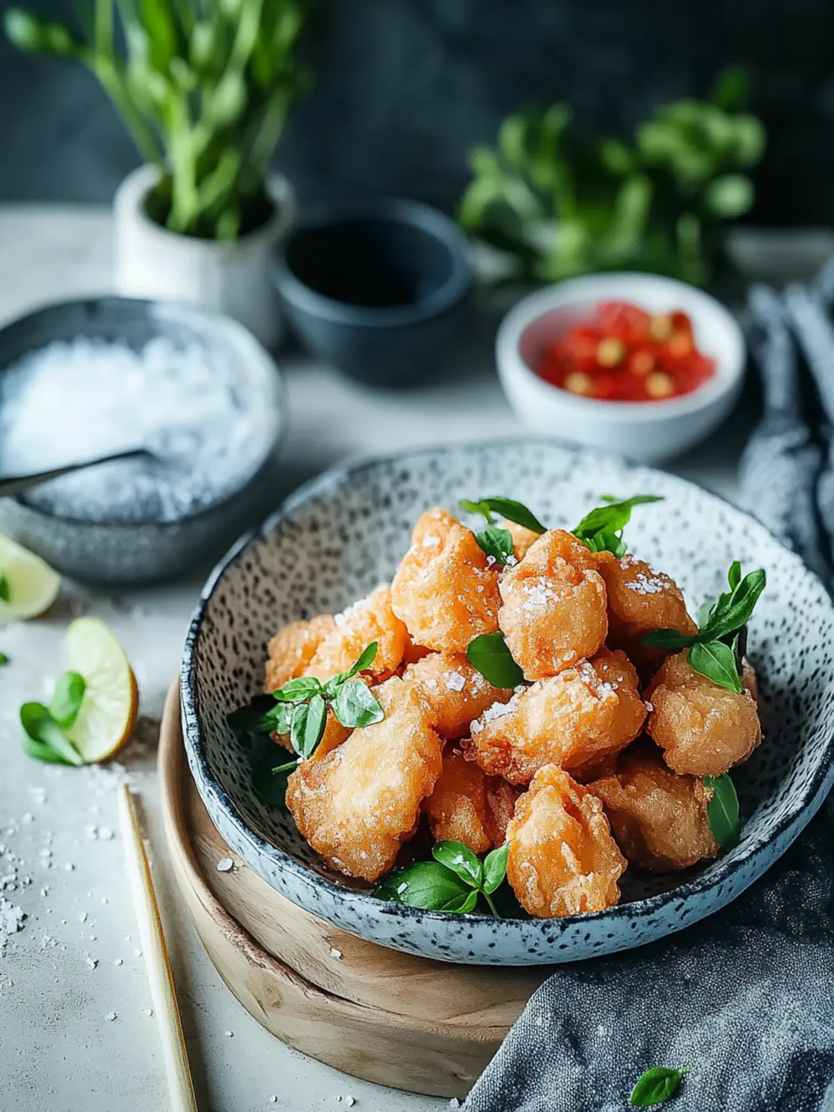 Luftfritteuse Salz und Pfeffer Hähnchen – Knuspriger Genuss! 4 Luftfritteuse Salz und Pfeffer Hähnchen