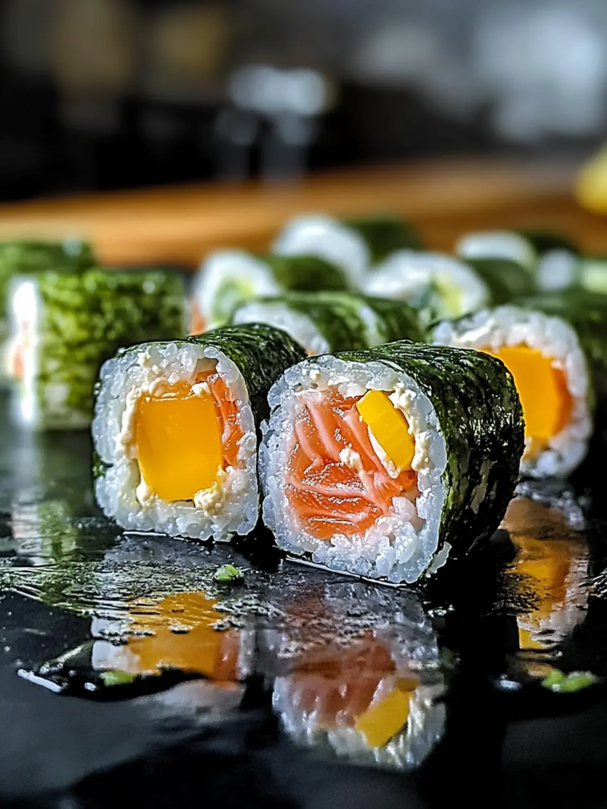Lecker Spaß Gurken Sushi: Schneller Genuss für Feste und Partys 2 Lecker Spaß Gurken Sushi