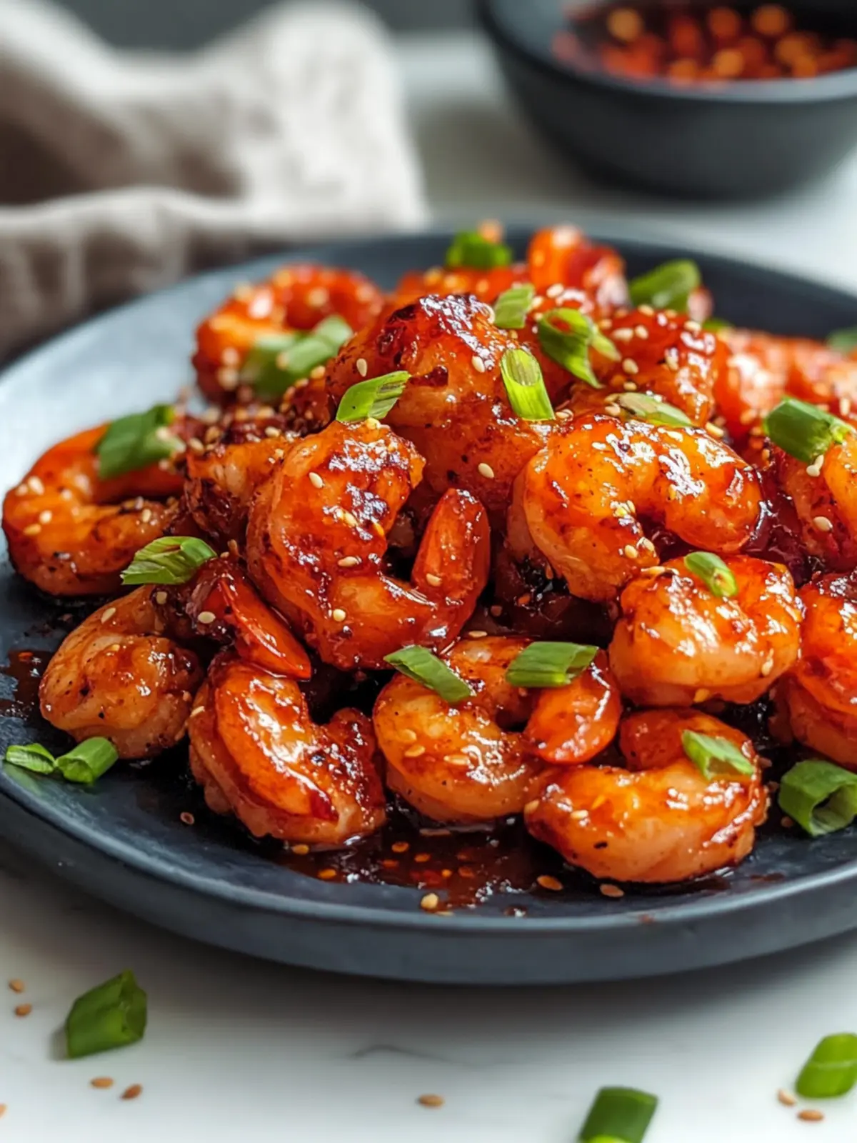 Scharfe Sriracha Airfryer Garnelen – Genieße Knusprigen Genuss 2 Scharfe Sriracha Airfryer Garnelen