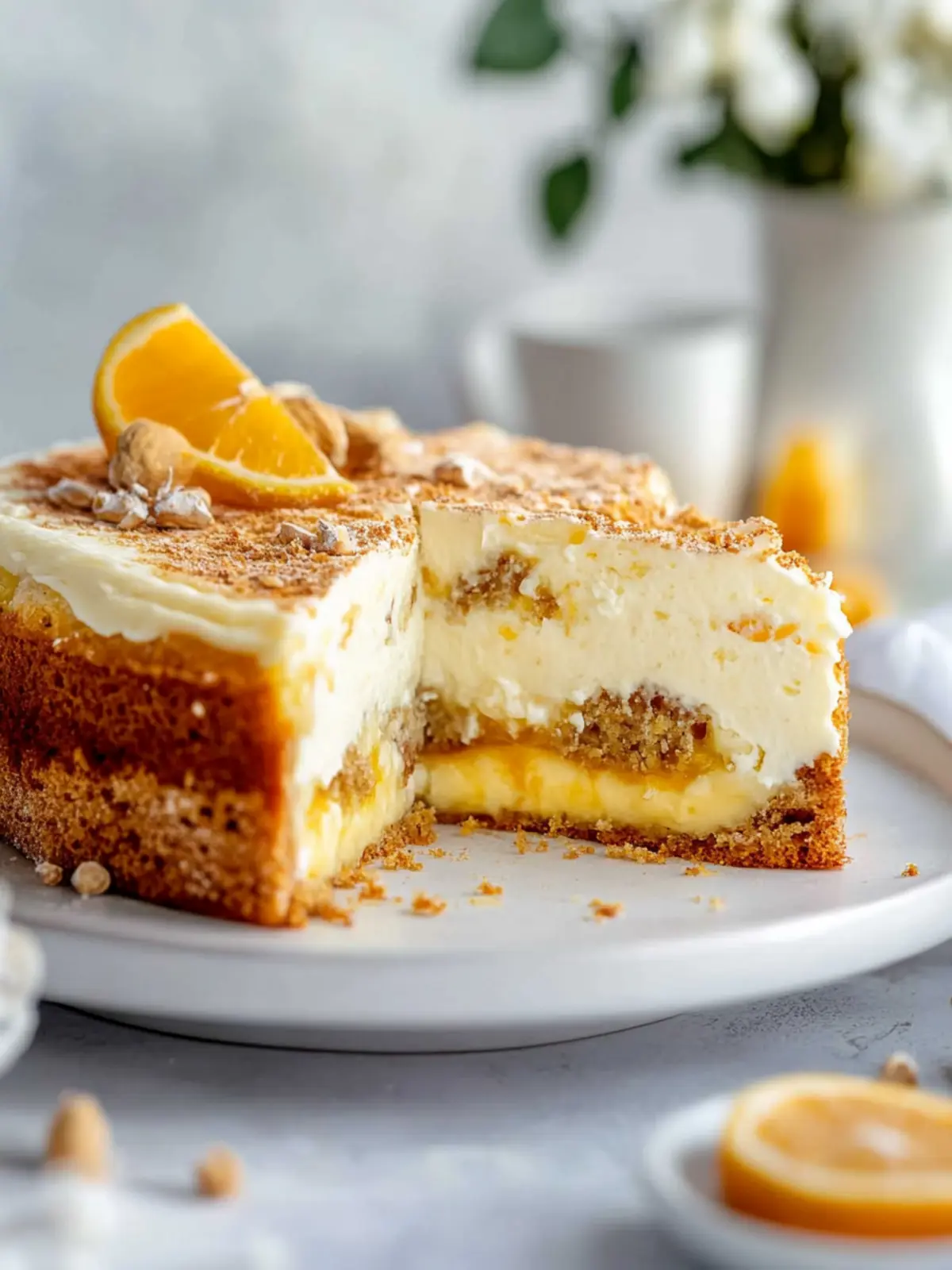 Karottenkuchen Käsekuchen: Der unwiderstehliche Genuss! 3 Karottenkuchen Käsekuchen