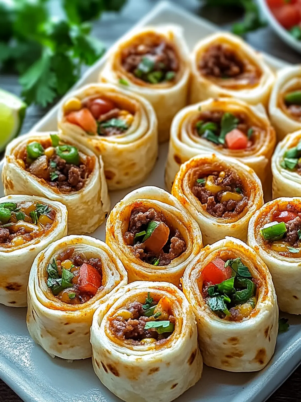 Leckere Taco Pinwheels für jeden Anlass: Schnelle Snack-Idee 5 Leckere Taco Pinwheels für jeden Anlass