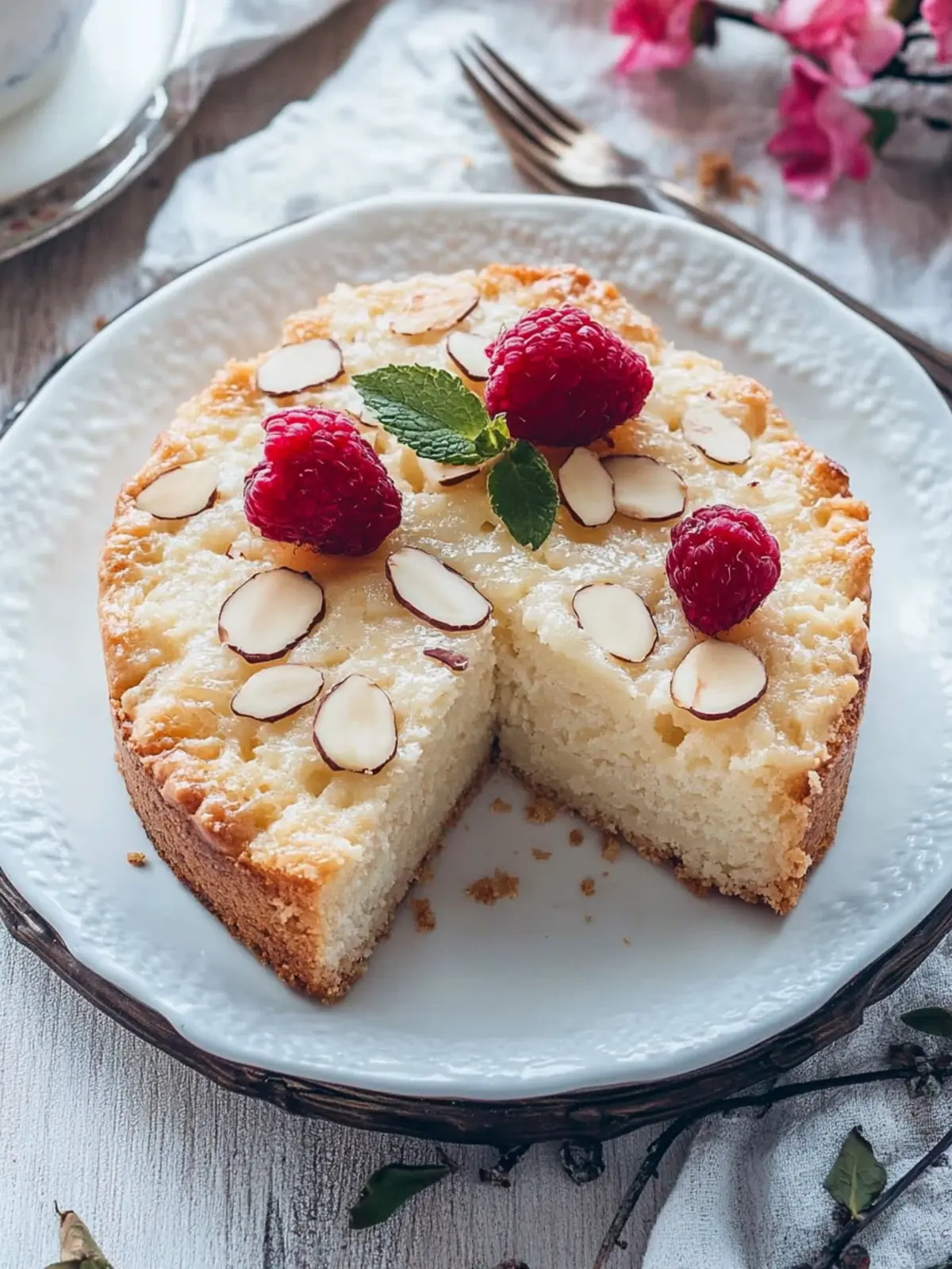 Blechkuchen mit Mandeltopping: Schneller Genuss für jeden Tag 3 Blechkuchen mit Mandeltopping