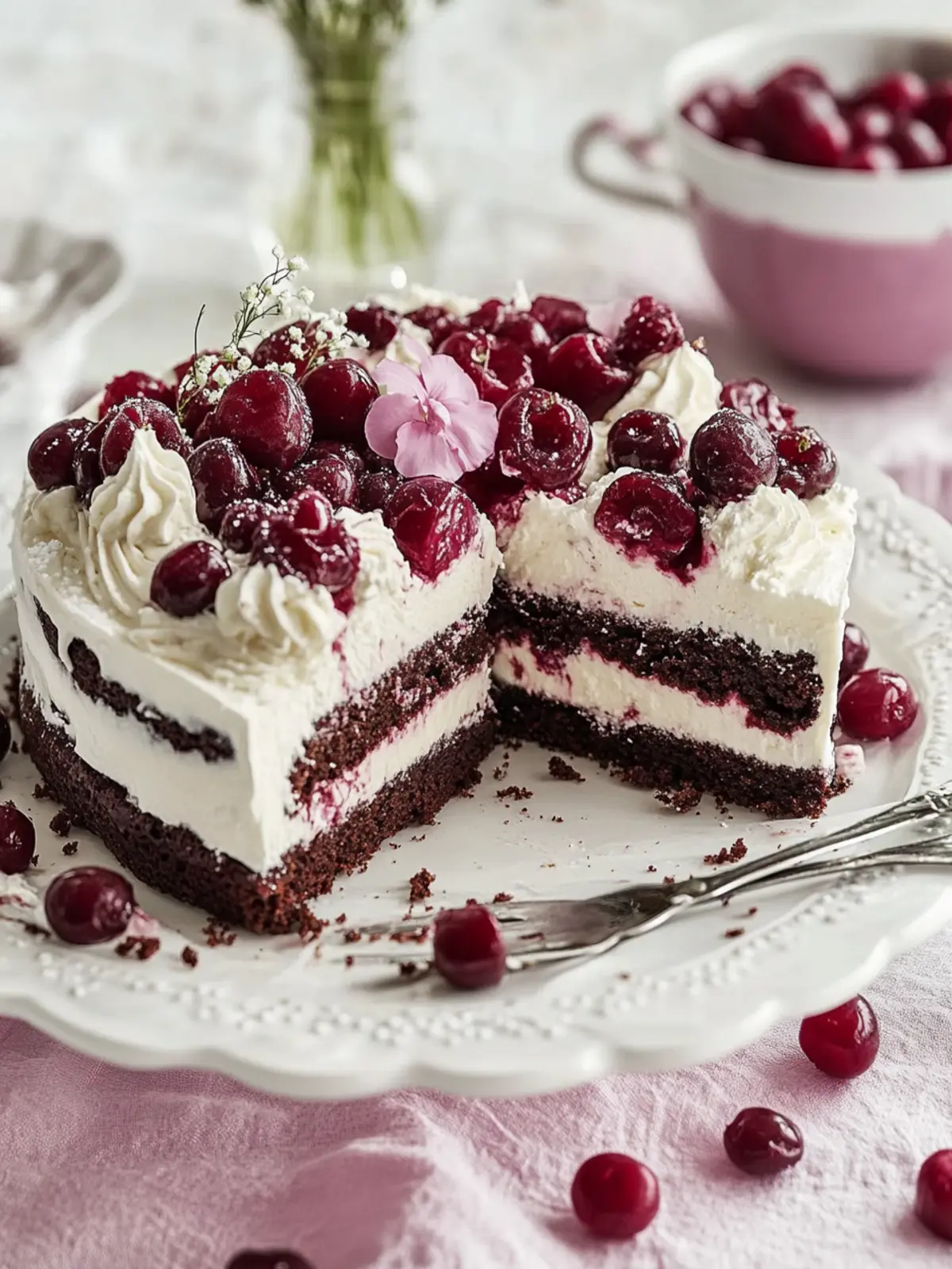 Schwarzwälder Kirschtorte vom Backblech – So einfach gelingt's! 2 Schwarzwälder Kirschtorte von einem Backblech