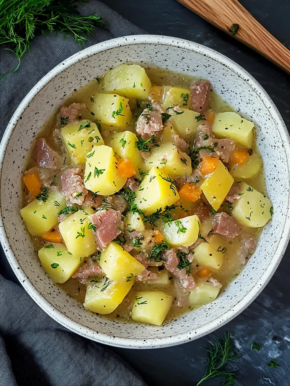 Cremiger Hackfleisch-, Kartoffel- und Kohlrabi-Eintopf für Warmhalte-Fans 5 Cremiger Hackfleisch-, Kartoffel- und Kohlrabi-Eintopf