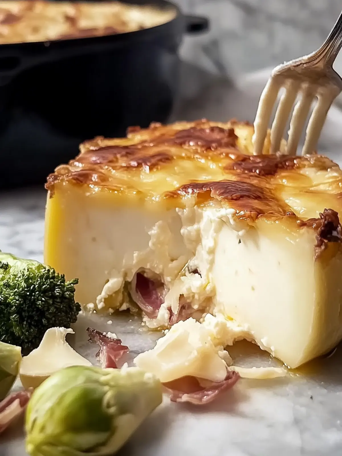 Käse Rosenkohl Auflauf: Cremiger Genuss für jede Diät 4 Käse Rosenkohl Auflauf