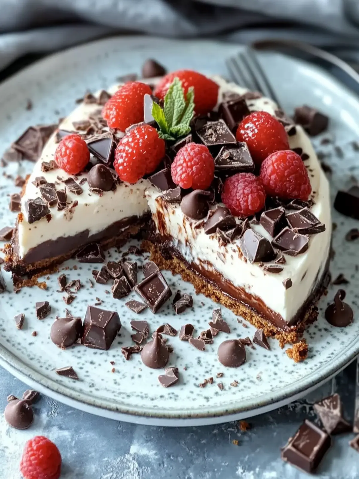 Ohne Backen Schokoladenstückchen Käsekuchen – Ein Genuss für alle 2 Ohne Backen Schokoladenstückchen Käsekuchen