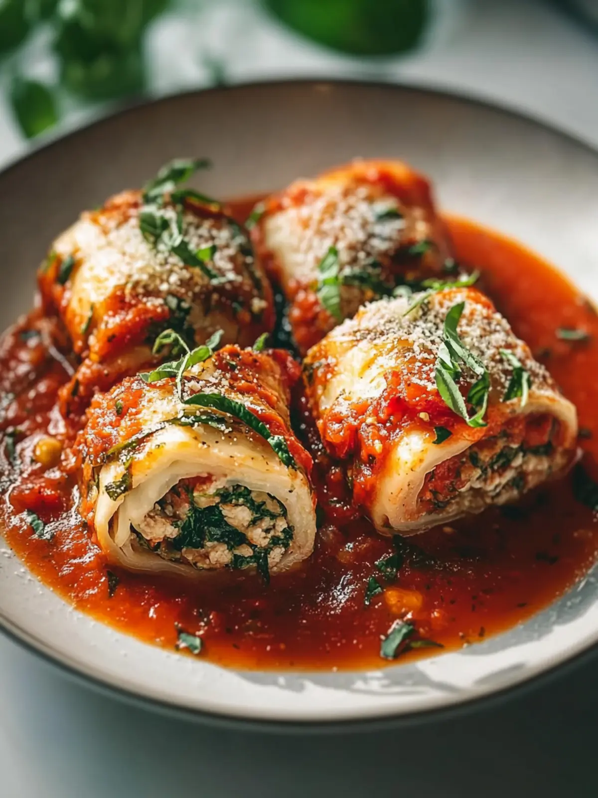 Saftige Involtini in würziger Tomatensauce für den perfekten Abend 5 Saftige Involtini in würziger Tomatensauce