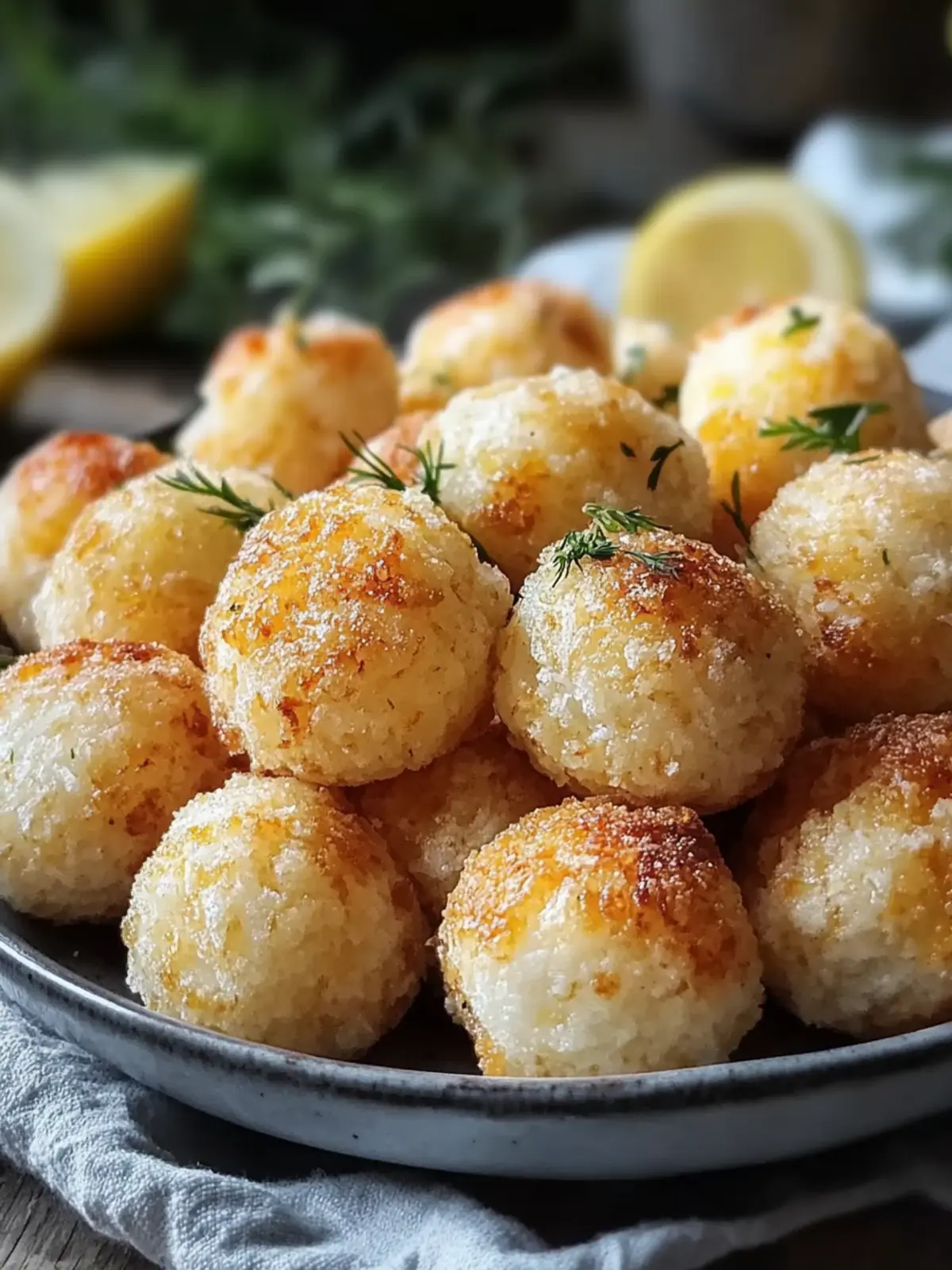 Knusprige Reisbällchen aus der Heißluftfritteuse - Gesund und Lecker 5 Knusprige Reisbällchen aus der Heißluftfritteuse
