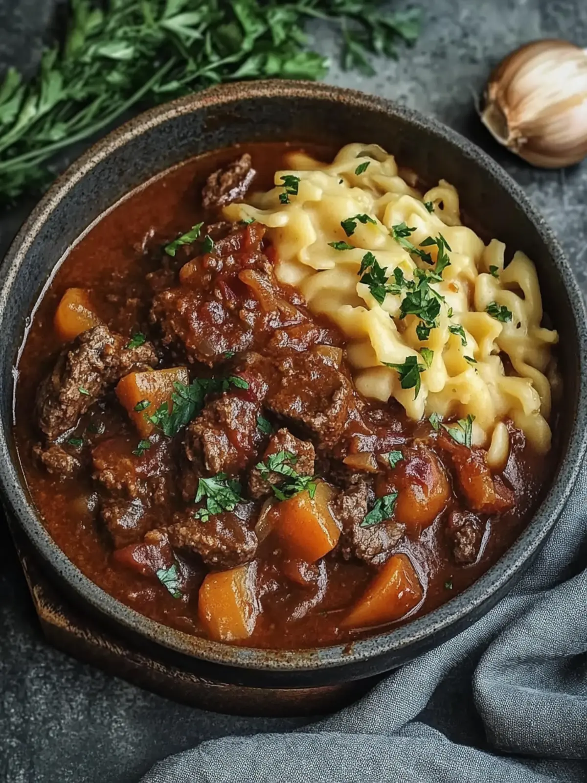 Herzhaftes deutsches Gulasch: Seelenwärmer für kalte Abende 3 Herzhaftes deutsches Gulasch