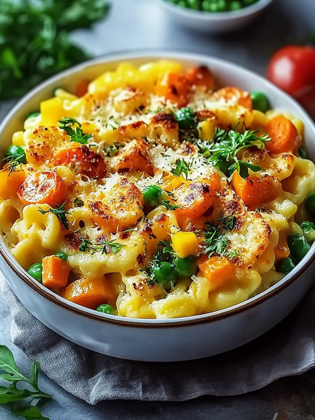 Spätzle-Auflauf mit Gemüse für das perfekte Familienessen 5 Spätzle-Auflauf mit Gemüse