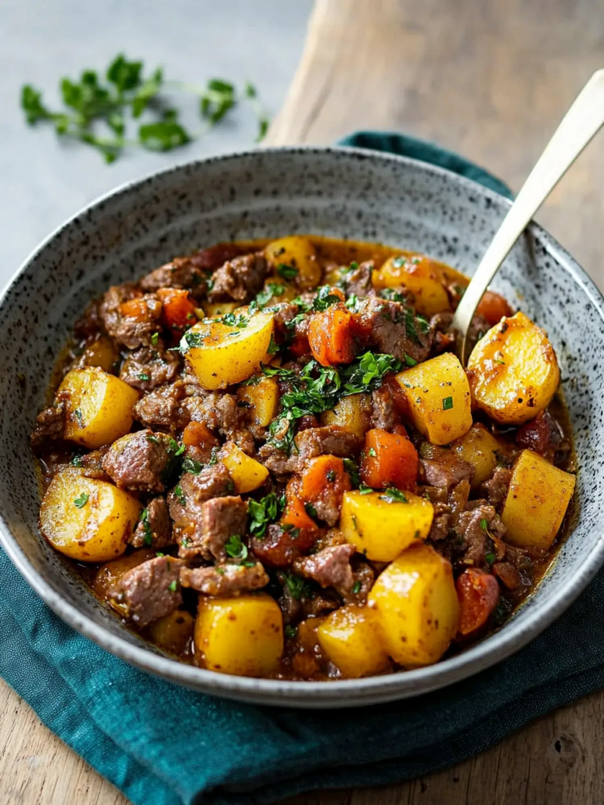 Bauernpfanne mit Hackfleisch: Schnelle Familienliebe mit Paprika 4 Bauernpfanne mit Hackfleisch, Kartoffeln und Paprika