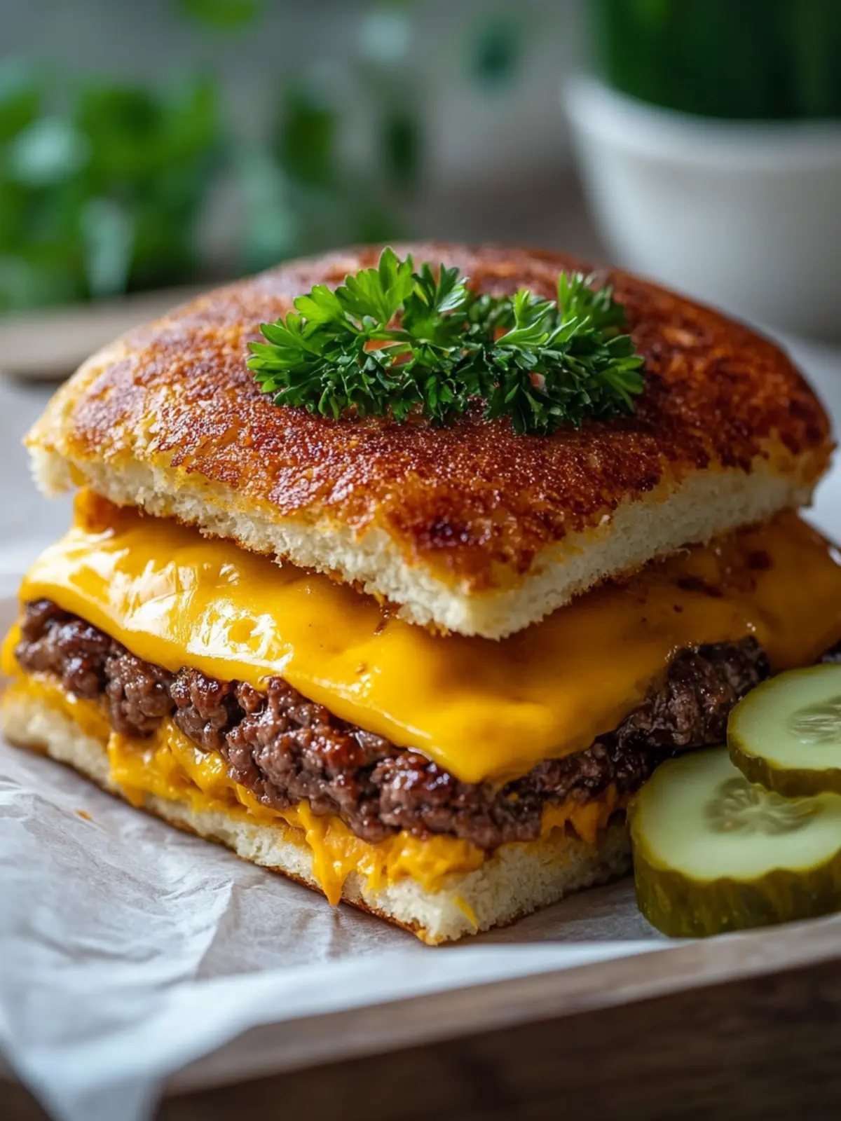 Käse Oklahoma Zwiebel Smashburger Auflauf für herzliche Familienabende 4 Käse Oklahoma Zwiebel Smashburger Auflauf