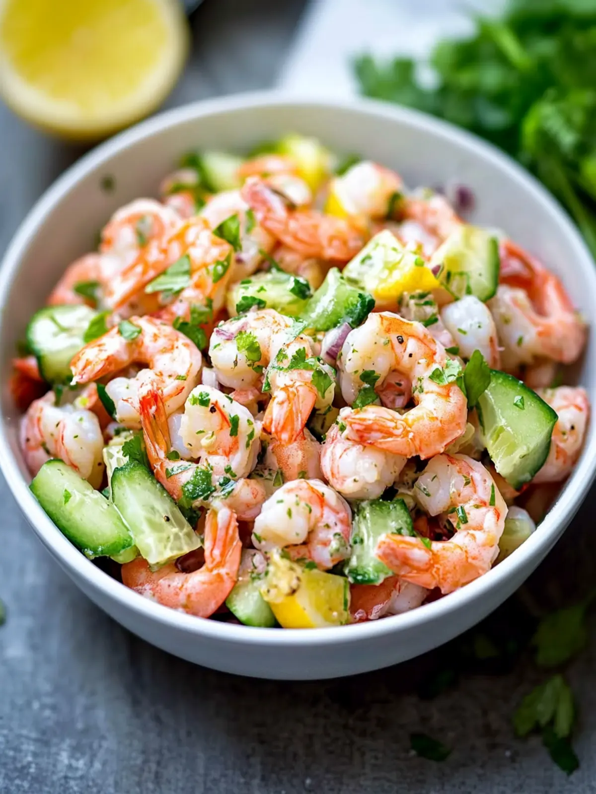 Frischer Shrimpsalat für den perfekten Sommertag 2 Shrimpsalat