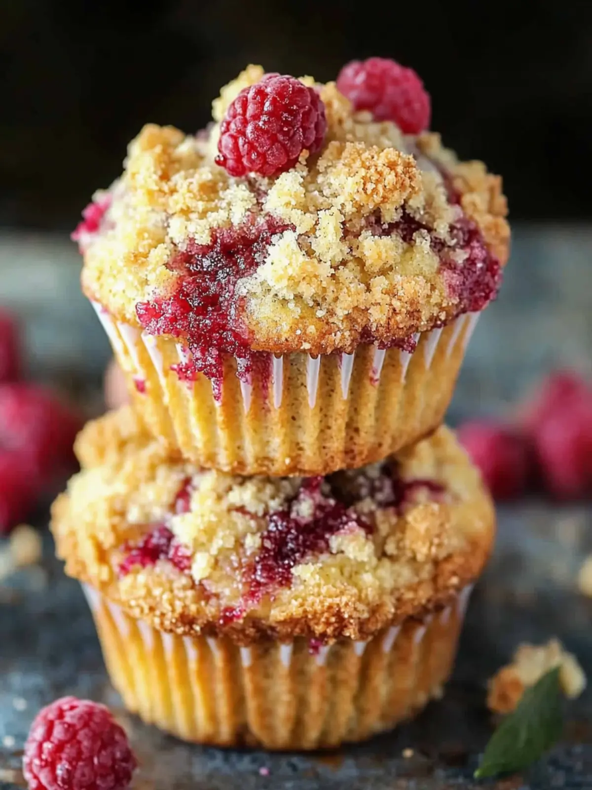 Himbeer-Streusel-Muffins: Saftig und unwiderstehlich lecker 2 Himbeer-Streusel-Muffins