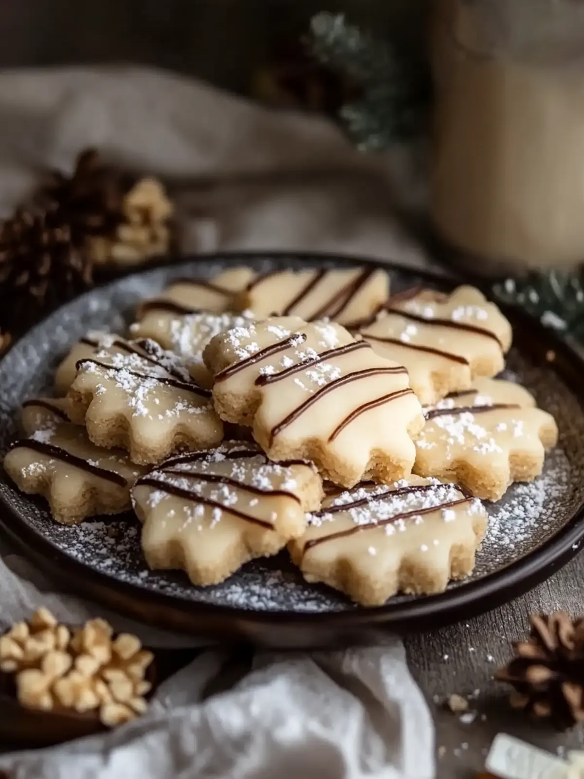 Butterkekse mit Nougat – Die perfekten Weihnachtsplätzchen 3 Butterkekse mit Nougat