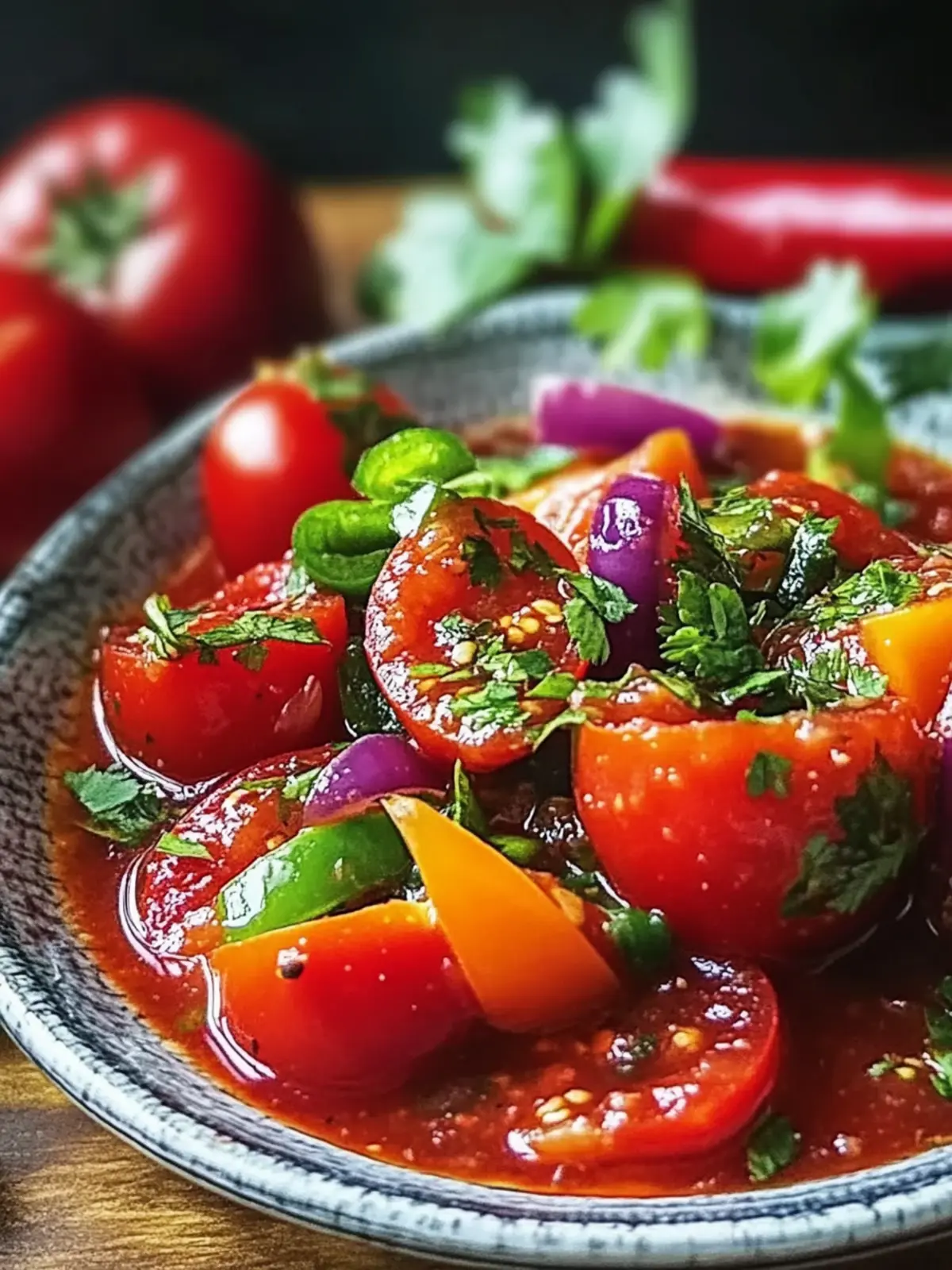 Rauchige geröstete mexikanische Salsa Roja für jeden Anlass 2 Rauchige geröstete mexikanische Salsa Roja