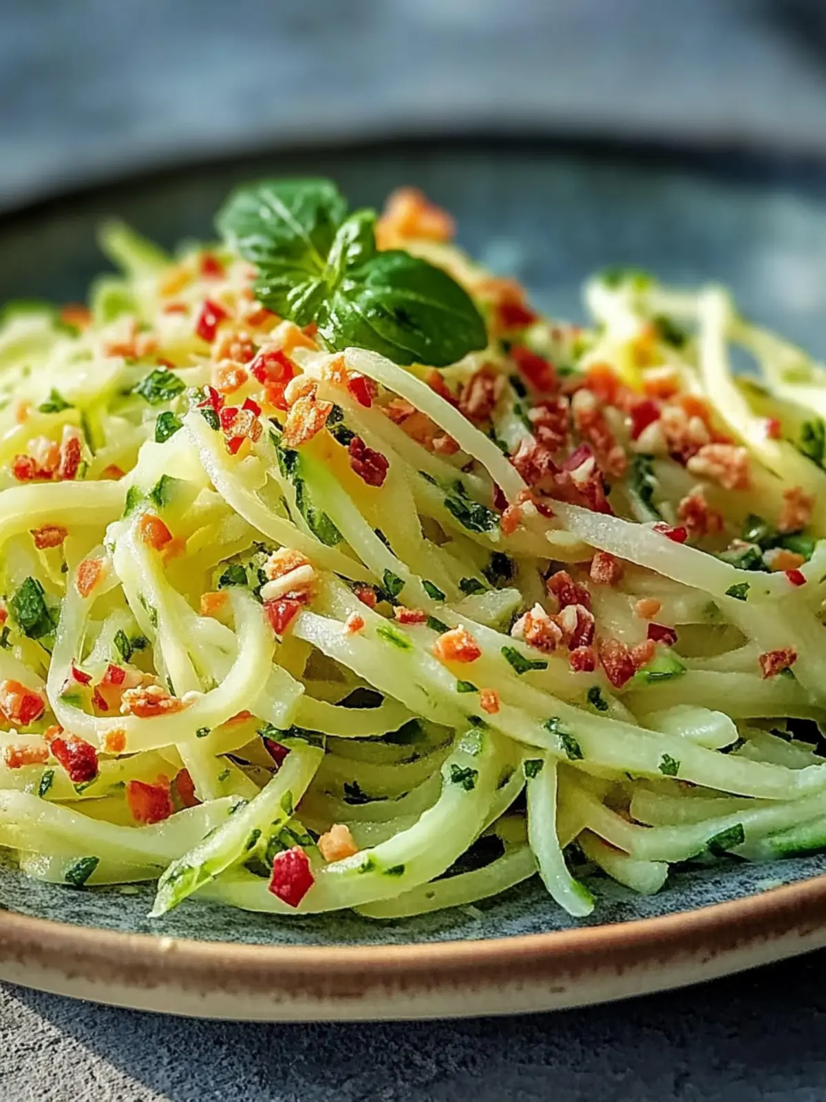 Frischer Kohlrabi-Möhren-Salat mit cremigem Joghurt-Dressing 4 Frischer Kohlrabi-Möhren-Salat
