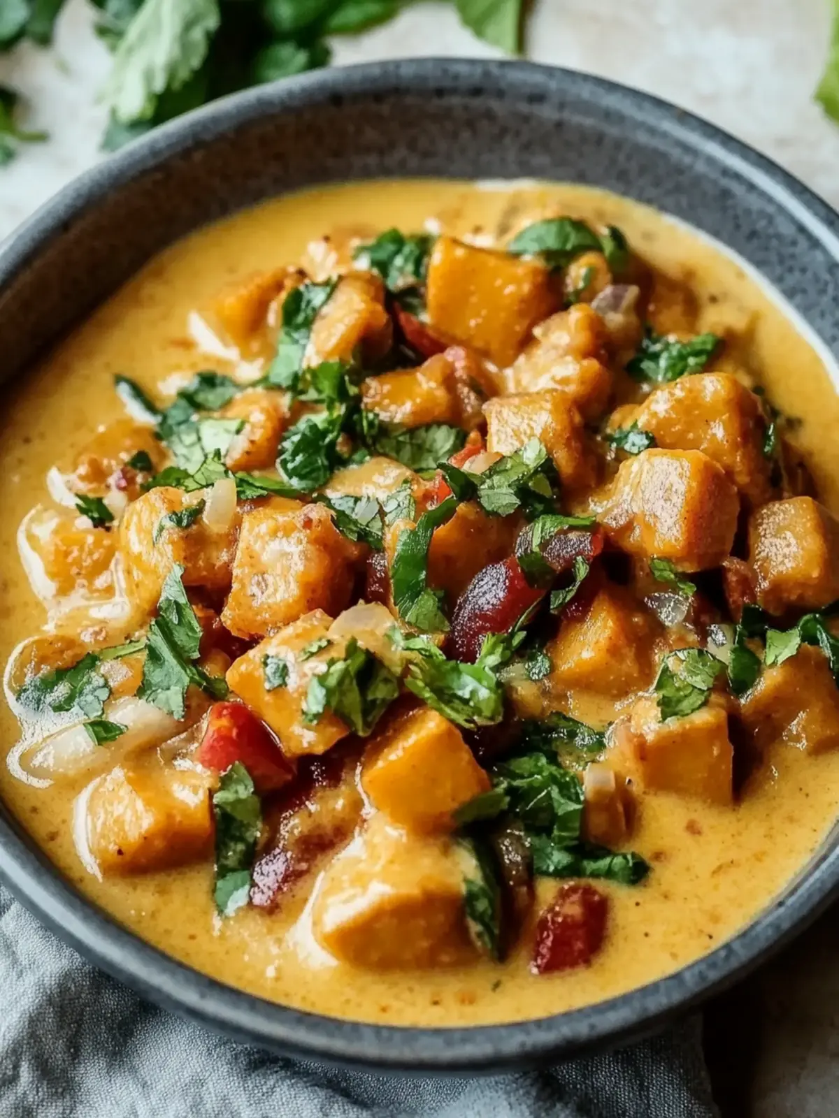 Cremiges Kokos-Curry mit Kichererbsen für schnelle Genussmomente 4 Cremiges Kokos-Curry mit Kichererbsen