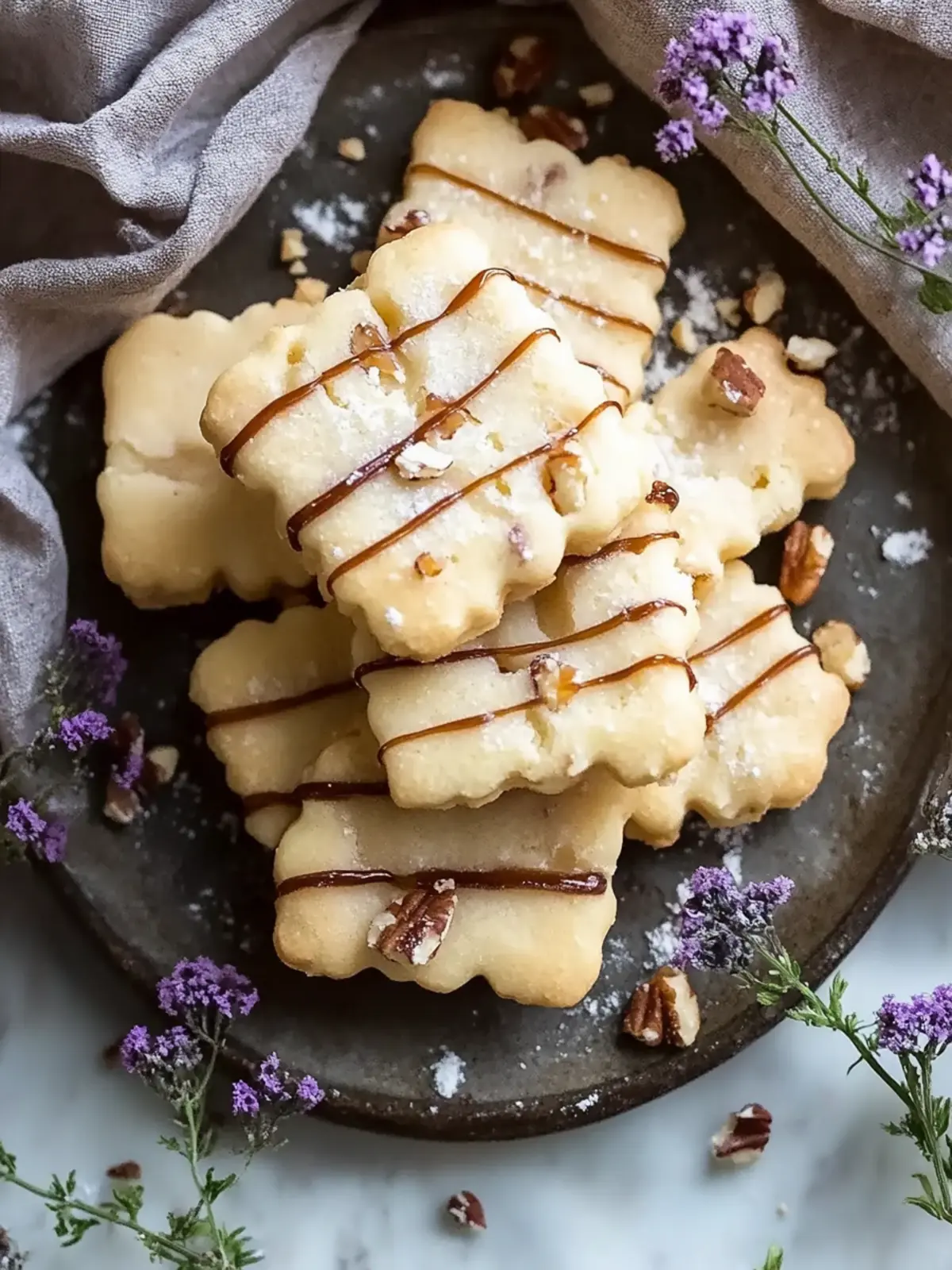 Butterkekse mit Nougat – Die perfekten Weihnachtsplätzchen 2 Butterkekse mit Nougat