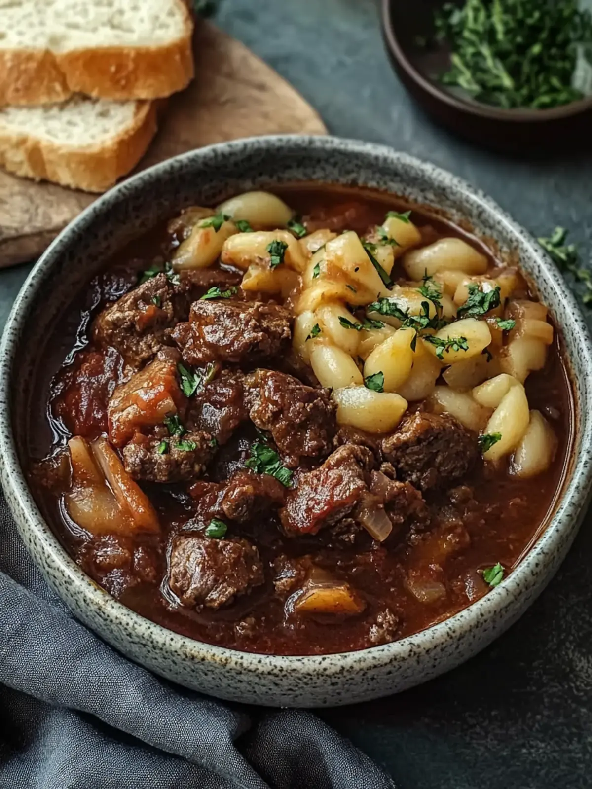 Herzhaftes deutsches Gulasch