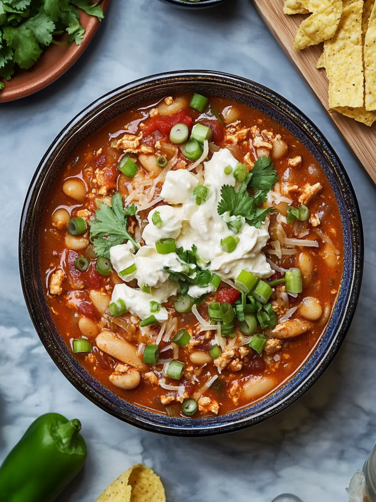 Buffalo-Hühnchen-Chili: Proteinreicher Genuss für jeden Tag 3 Buffalo-Hühnchen-Chili