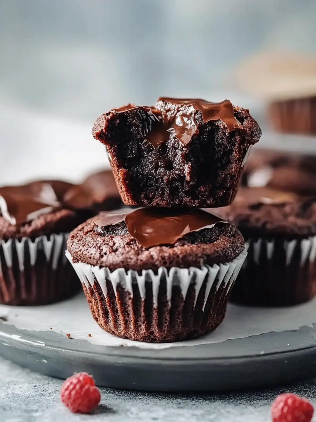 Saftige Brownie-Muffins für den ultimativen Schokoladengenuss 3 Saftige Brownie-Muffins